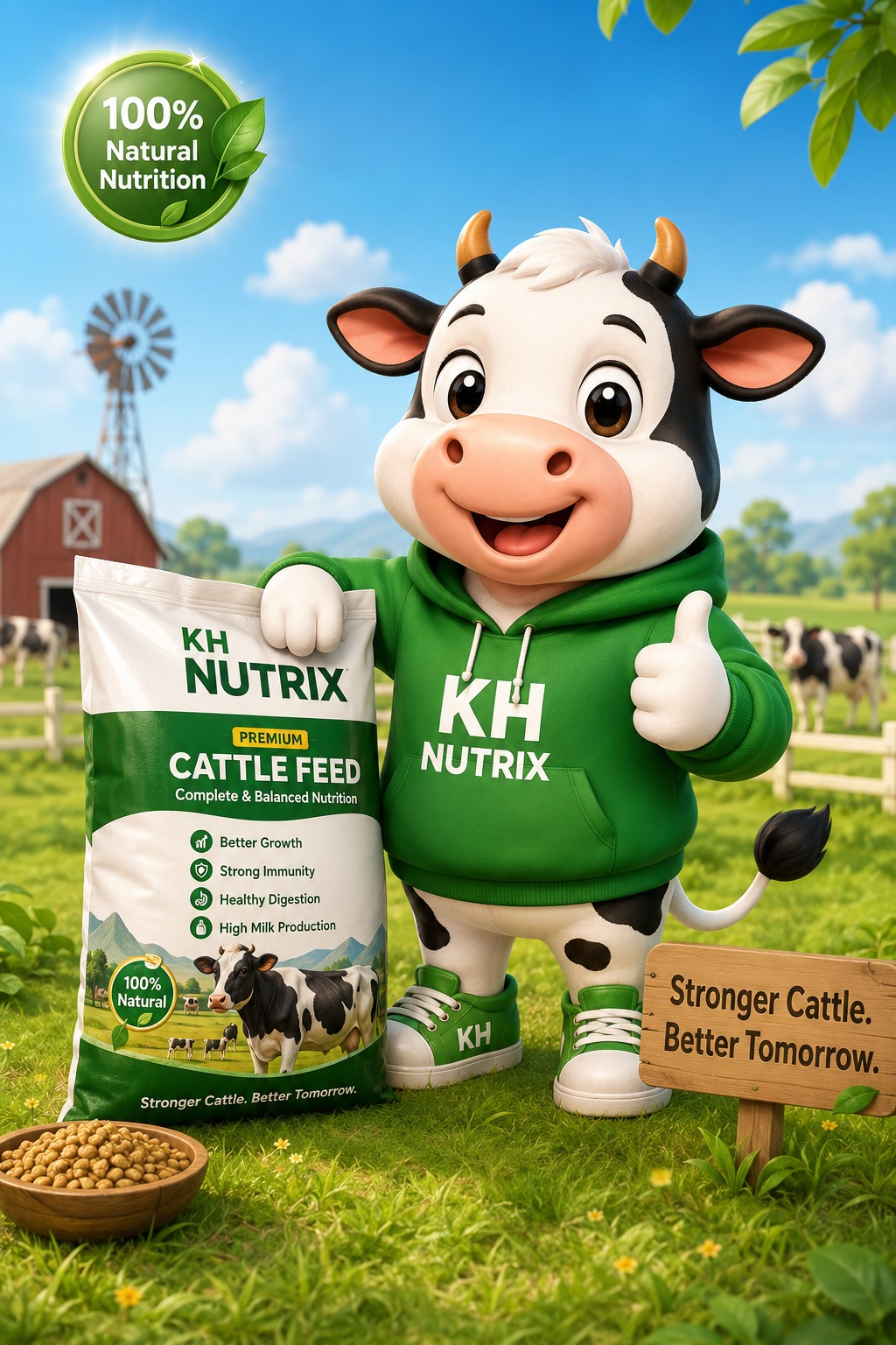 Premium Dairy Cattle Feed